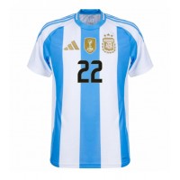 Argentiina Exequiel Palacios #14 Kotipaita Copa America 2024 Lyhythihainen